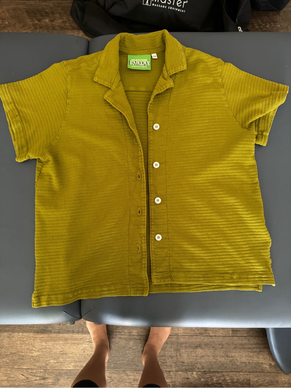 Olive Green Button Up